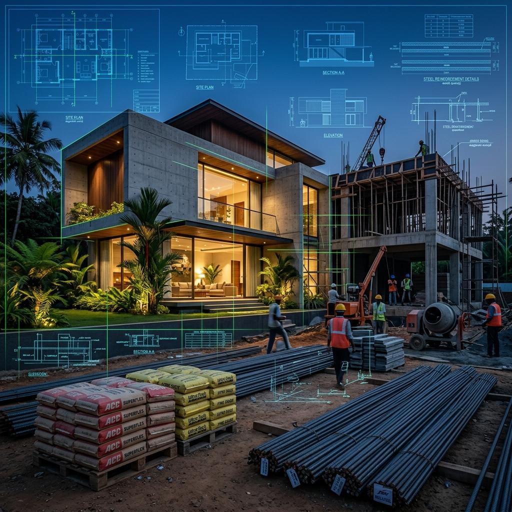 Kattadam Construction Collage