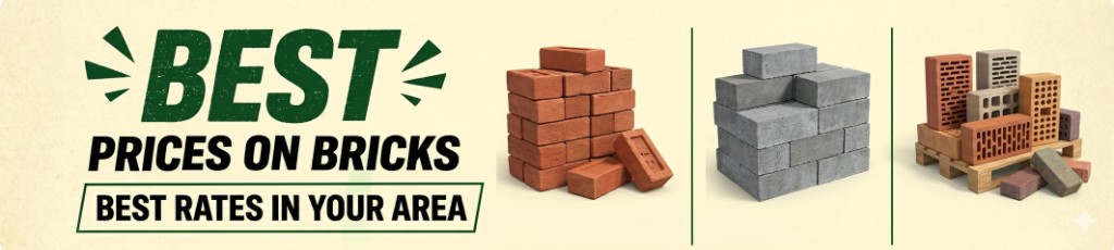 Best prices on bricks — best rates in your area