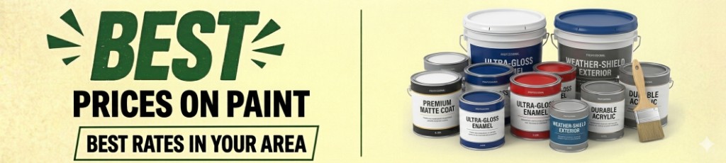 Best prices on paint — best rates in your area